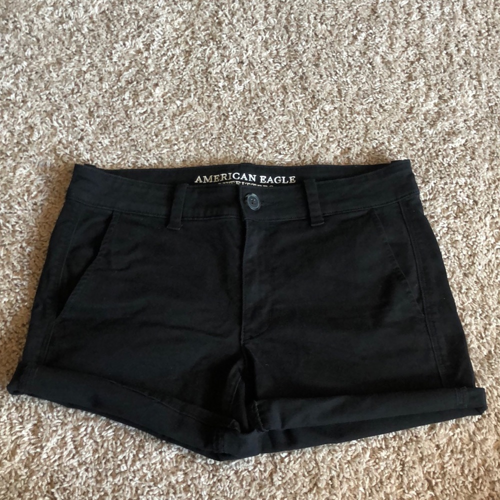 American Eagle Outfitters Black Shorts